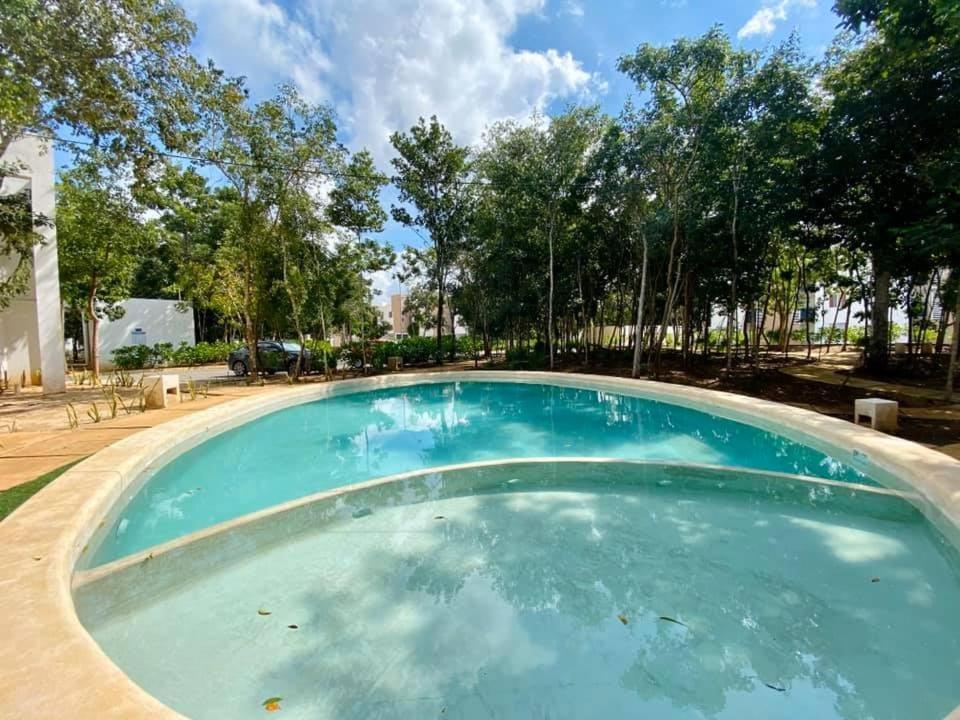 Departamento Residencial Con Alberca Cancun Exterior photo